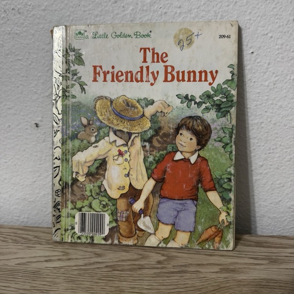 Other - A Little Golden Book The Friendly Bunny 1985 #595 By Dorothy Kunhardt Vintage‎